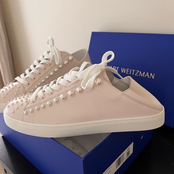 New Stuart Weitzman Goldie
Convertible Sneaker size 9 B - Picture 11 of 13